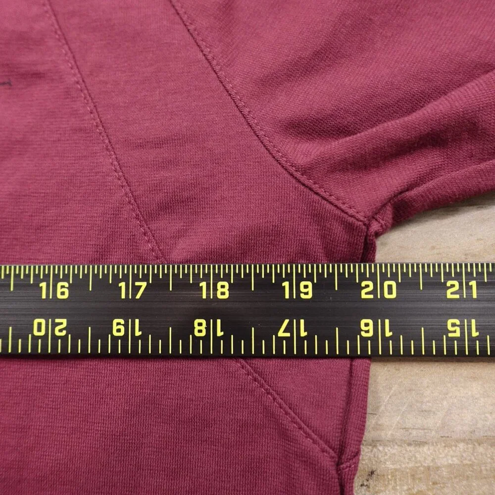 Nike Jordan Engineered Long‎ Sleeve Shirt Men’s Small Burgundy Graphic Tee